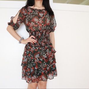 Maje Printed Dress - image 1